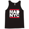 mad nyc new york city run fashion baseball jersey Tank Top