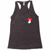 love more pocket Racerback Tank
