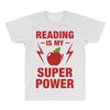 Reading Is My Superpower All Over Men's T-shirt