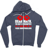 dear math. i&rsquo;m not a therapist Zipper Hoodie
