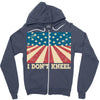 I Don't Kneel Zipper Hoodie