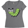 animal smile Women's Triblend Scoop T-shirt