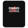 zombies love you, ideal birthday gift or present Mousepad