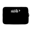 evolution fishing Laptop sleeve