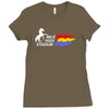 mile high stadium Ladies Fitted T-Shirt