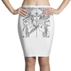 Naruto Sage Pencil Skirts