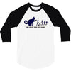 my cat ate your stick family 3/4 Sleeve Shirt