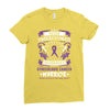 Never Underestimate The Strength Of A Gynecologic Cancer Warrior Ladies Fitted T-Shirt