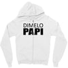 dimelo papi nicky jam reggaeton regueton  black Zipper Hoodie