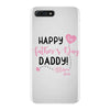 Happy Fathers Day Daddy! Baby Girl Any Name Customized iPhone 7 Plus Case