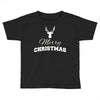 buck merry christmas Toddler T-shirt