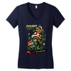 piranha party Women's V-Neck T-Shirt