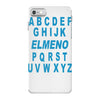 alphabet abc elemno iPhone 7 Case