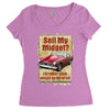 sell midget ideal birthday gift or present Women's Triblend Scoop T-shirt