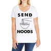 send noods Ladies Curvy T-Shirt