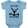 let's get blitzened Baby Bodysuit