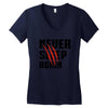 Never Sleep Again Women's V-Neck T-Shirt