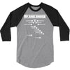 up and under formation 3/4 Sleeve Shirt