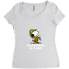 Happiness is Camp Women's Triblend Scoop T-shirt