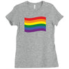 Rainbow Flag Ladies Fitted T-Shirt