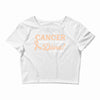 Cancer Picked The Wrong Diva Crop Top