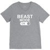beast mode on V-Neck Tee