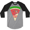 watermelon and beach 3/4 Sleeve Shirt