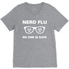 nerd flu no one is safe V-Neck Tee
