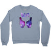 galaxy cartoon hands dope Crewneck Sweatshirt