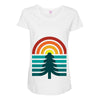 tree Maternity Scoop Neck T-shirt
