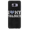 i love my soldier navy camouflage Samsung Galaxy S8 Plus