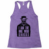 i am the one who knocks Racerback Tank