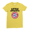 little supporter bayern munich Ladies Fitted T-Shirt