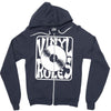 vinyl rules Zipper Hoodie