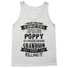 Super Cool Poppy Of A Freaking Awesome Grandson Tank Top