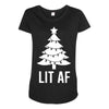 lit af Maternity Scoop Neck T-shirt