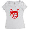 homunculus logo Women's Triblend Scoop T-shirt