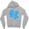 chicago house music Zipper Hoodie
