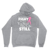 the lord will fight for you, you need only to be still Unisex Hoodie