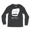 bon iver face Long Sleeve Shirts