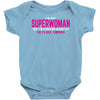 superwoman fighting diabetes Baby Onesie