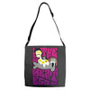 the beateggs !!! purple Adjustable Strap Totes
