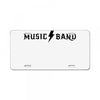 music band License Plate