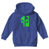mad engine marvel brand punisher scar glow in the dark Youth Hoodie
