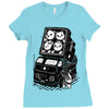 rocket cats Ladies Fitted T-Shirt