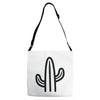 minimalistic cactus Adjustable Strap Totes