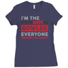 psychotic bowler Ladies Fitted T-Shirt