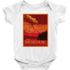 visit mordor Baby Bodysuit