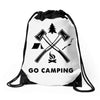 Go Camping Drawstring Bags