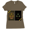 see no evil Ladies Fitted T-Shirt
